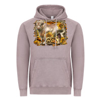 Vintage Zinc western charolais bull Vintage Hoodie - LillyAllenDesigns