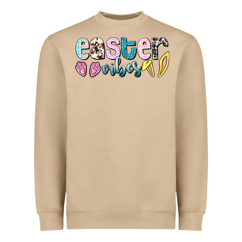Easter Vibes Easter Day Heavyweight Sweatshirt by HowdyJamesFarm | Teevron