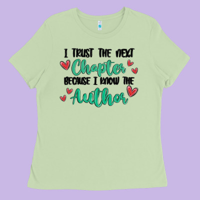 Capter Author Ladies Tee Designed By Maliassmallbusiness