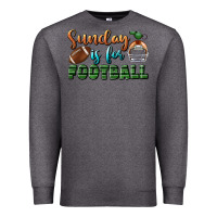 Charcoal Heather sunday is for football Premium Sweatshirt - BundleAndBundleShop