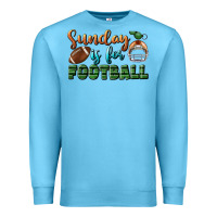 Ocean Blue sunday is for football Premium Sweatshirt - BundleAndBundleShop