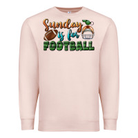 Pale Pink sunday is for football Premium Sweatshirt - BundleAndBundleShop