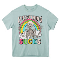 Arona everything sucks Heavy Core Tee - MaliasSmallBusiness