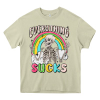Mossy everything sucks Heavy Core Tee - MaliasSmallBusiness
