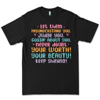 Black let them Premium Tee - MaliasSmallBusiness
