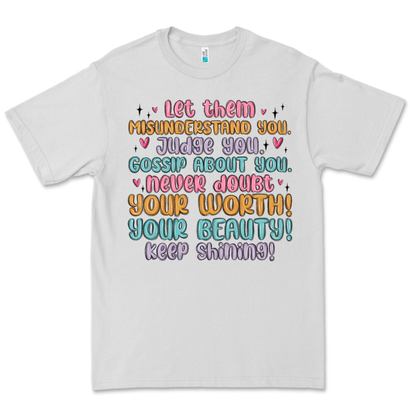 Let Them Premium Tee by MaliasSmallBusiness | Teevron