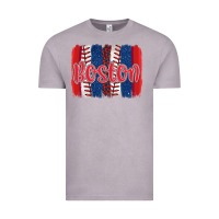 Boston Baseball Team Spirit Brushstrokes Vintage Tee | Teevron