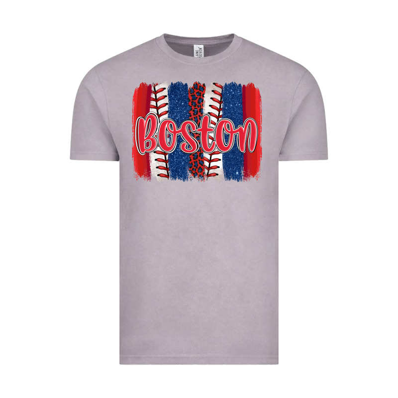 Boston Baseball Team Spirit Brushstrokes Vintage Tee by Artiststas | Teevron