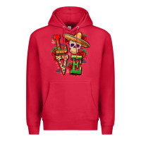 Cardinal Cinco de mayo love Premium Hoodie - FaDigitalArtStudio