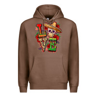 Chestnut Cinco de mayo love Premium Hoodie - FaDigitalArtStudio