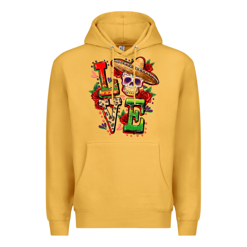 Cinco De Mayo Love Premium Hoodie by FaDigitalArtStudio | Teevron