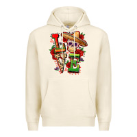 Tofu Cinco de mayo love Premium Hoodie - FaDigitalArtStudio