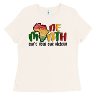 Bone one month cant hold our history Ladies Tee - MaliasSmallBusiness
