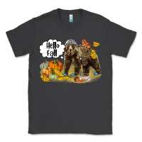 Smoke Hello Fall Brown Bear Classic Tee - LillyAllenDesigns