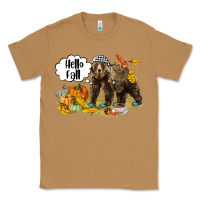 Toasted Coconut Hello Fall Brown Bear Classic Tee - LillyAllenDesigns