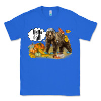 True Royal Hello Fall Brown Bear Classic Tee - LillyAllenDesigns