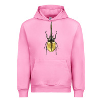 Fuchsia Pink hercules beetle Urban Hoodie - LillyAllenDesigns