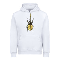 White hercules beetle Urban Hoodie - LillyAllenDesigns
