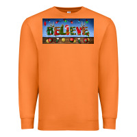 Carrot christmas believe license plate Premium Sweatshirt - BundleAndBundleShop