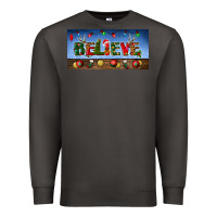 Smoke christmas believe license plate Premium Sweatshirt - BundleAndBundleShop