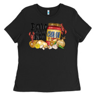 Black belle of the boil crab oil Ladies Tee - MaliasSmallBusiness