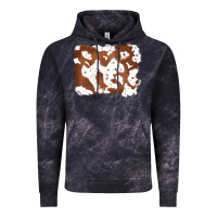 Cloud Black cowhide Vintage Hoodie - RanaPortraitStore