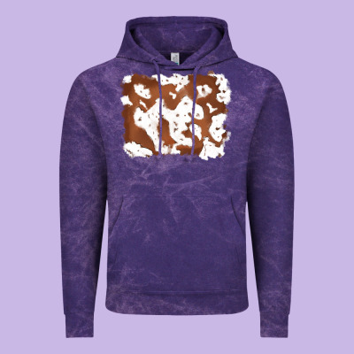 Cowhide Vintage Hoodie Designed By Ranaportraitstore