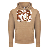 Vintage Coffee cowhide Vintage Hoodie - RanaPortraitStore