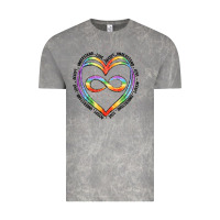 Cloud Rock autism heart Vintage Tee - Artiststas