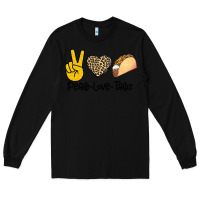 Black Peare Love Tacos Long Sleeve Tee - Bettercallsaul