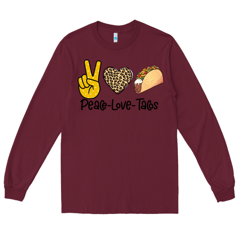 Peare Love Tacos Long Sleeve Tee by Bettercallsaul | Teevron