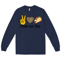 Navy Peare Love Tacos Long Sleeve Tee - Bettercallsaul