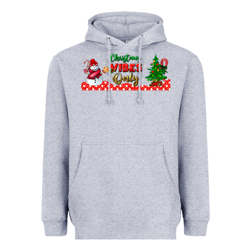 Christmas Vibes Only Libbey Glass Heavyweight Hoodie by BundleAndBundleShop | Teevron