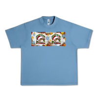 Pebble Blue When You're Dead Inside But It's Christmas Hippie Skeleton Santa Urban Heavy Tee - Artiststas