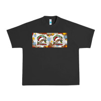 Pigment Black When You're Dead Inside But It's Christmas Hippie Skeleton Santa Urban Heavy Tee - Artiststas