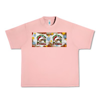 Salmon When You're Dead Inside But It's Christmas Hippie Skeleton Santa Urban Heavy Tee - Artiststas