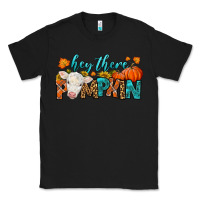 Black Western Hey There Pumpkin Classic Tee - LillyAllenDesigns