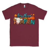 Burgundy Western Hey There Pumpkin Classic Tee - LillyAllenDesigns