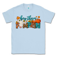 Dusty Blue Western Hey There Pumpkin Classic Tee - LillyAllenDesigns
