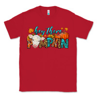Red Western Hey There Pumpkin Classic Tee - LillyAllenDesigns