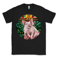 Black christmas pig Classic Tee - LillyAllenDesigns