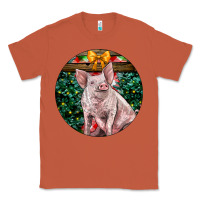 Copper christmas pig Classic Tee - LillyAllenDesigns