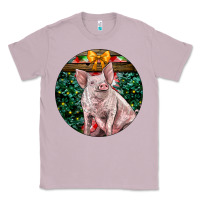Lilac christmas pig Classic Tee - LillyAllenDesigns