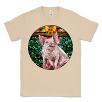 Mushroom christmas pig Classic Tee - LillyAllenDesigns