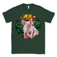 Sports Green christmas pig Classic Tee - LillyAllenDesigns