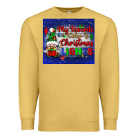 Antique Gold my favorite color is Christmas lights Premium Sweatshirt - BundleAndBundleShop