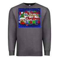 Charcoal Heather my favorite color is Christmas lights Premium Sweatshirt - BundleAndBundleShop
