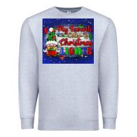 Heather Grey my favorite color is Christmas lights Premium Sweatshirt - BundleAndBundleShop