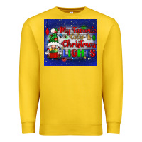 Lemon my favorite color is Christmas lights Premium Sweatshirt - BundleAndBundleShop