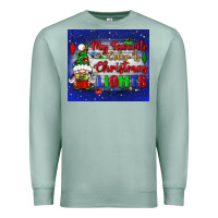 Seafoam my favorite color is Christmas lights Premium Sweatshirt - BundleAndBundleShop